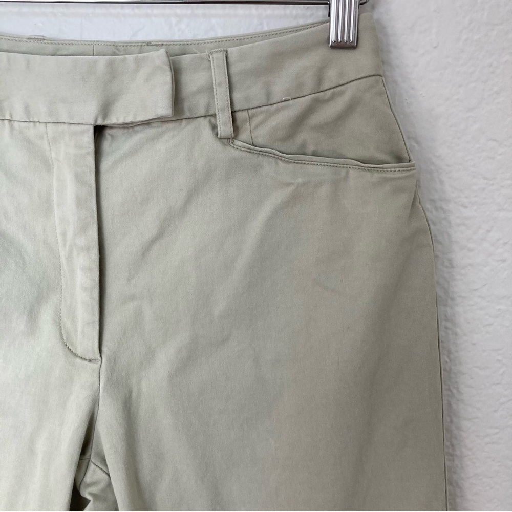 Talbots Petites Light Beige Stretch Straight Leg Dress Pants, Size 6 - Picture 2 of 5